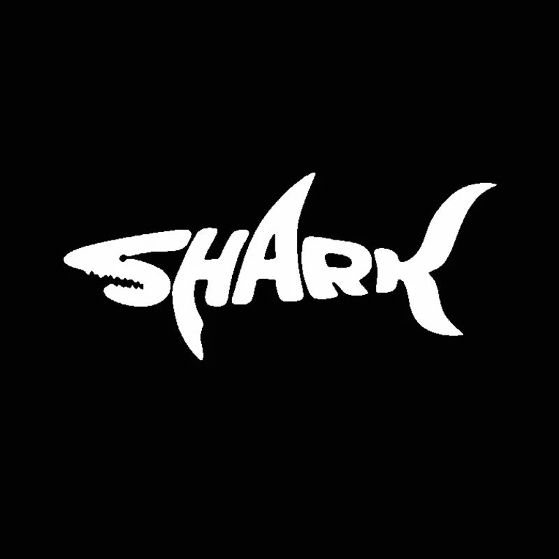 CowLost | product_id-shark-reflective-english-word-pvc-sticker-for-helmet-motorcycle-car-decal |7