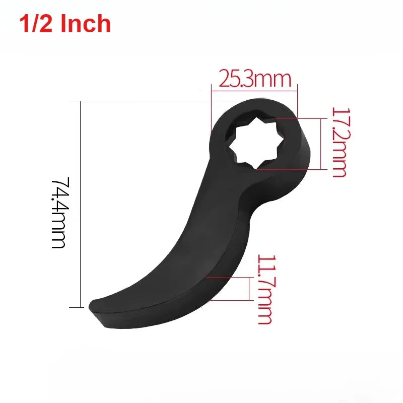 CowLost | tool-crowbar-adapter-head-1-2-inch-drive-ratchet-or-open-end-wrench-suitable-for-your-toolbox |13
