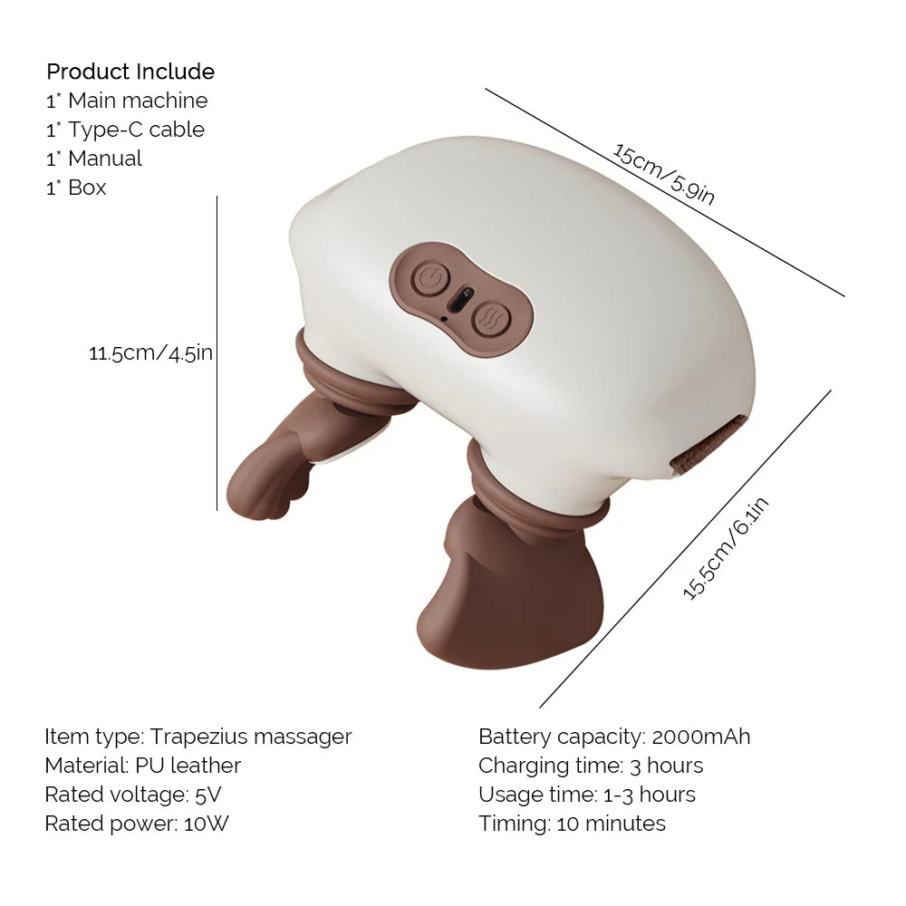 CowLost | uncategorized-4d-hand-shaped-neck-and-shoulder-kneading-massager |9