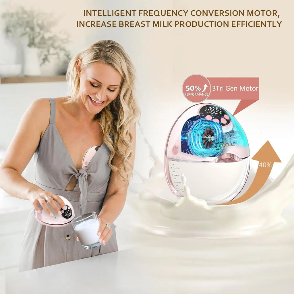 CowLost | wearable-electric-breastmilk-pump-handsfree-bpa-free-with-uv-sterilize-heated-base |4