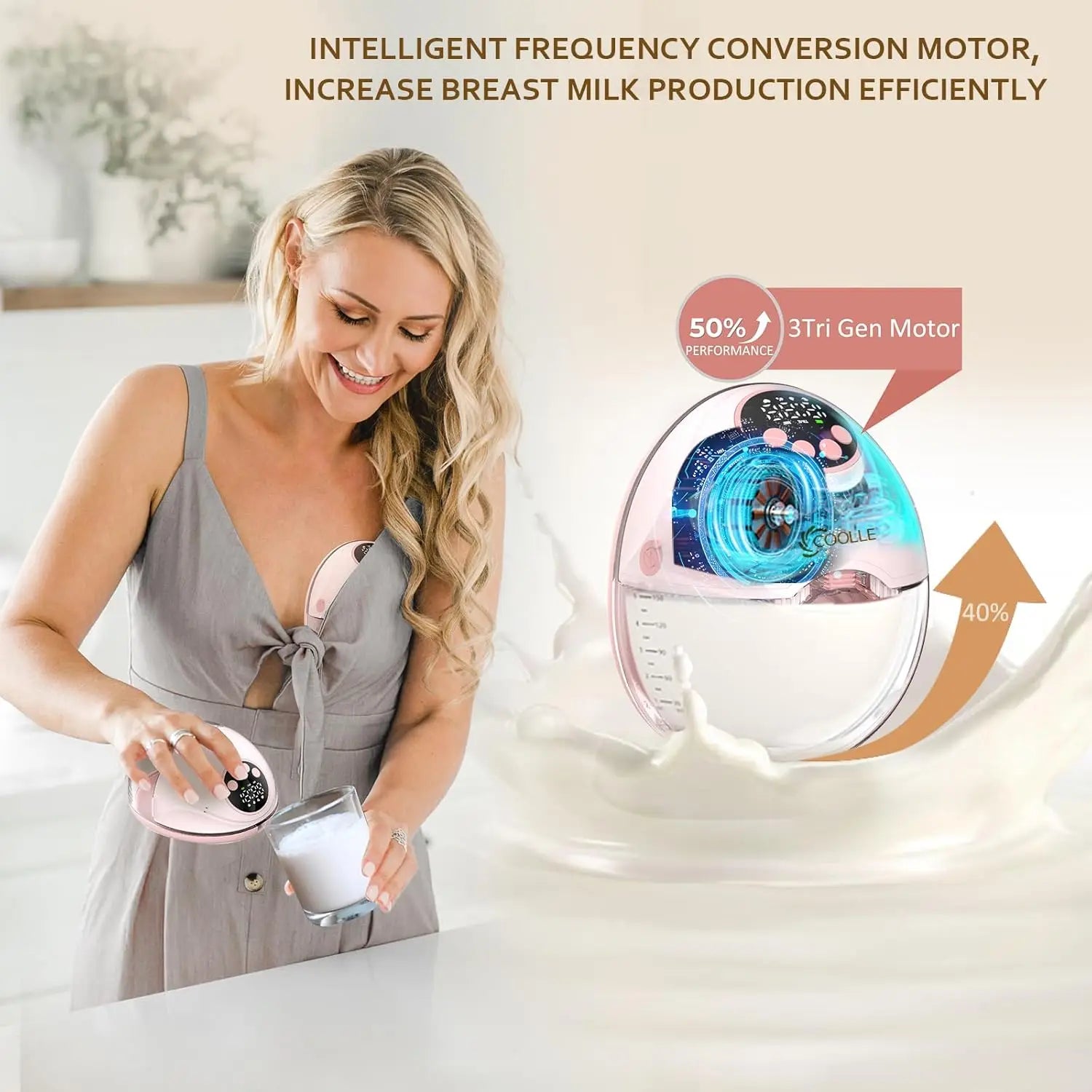 CowLost | wearable-electric-breastmilk-pump-handsfree-bpa-free-with-uv-sterilize-heated-base |4