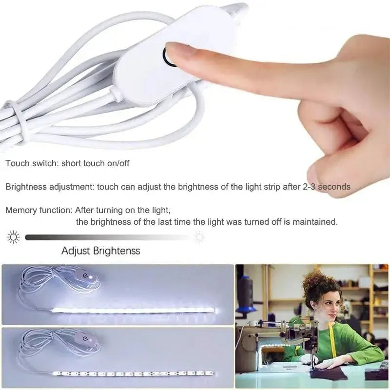 CowLost | light-ropes-strings-product_id-2835-smd-touch-sensor-led-strip-light-5v-usb-flexible-tape-for-room-cabinet-sewing-machine |7