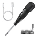 ORIA 9-in-1 Cordless Rechargeable Electric Screwdriver Set with LED Lights