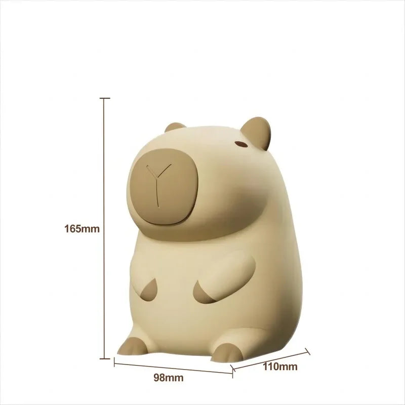 CowLost | product_id-cartoon-capybara-usb-rechargeable-silicone-night-light-with-dimming-and-timer |6