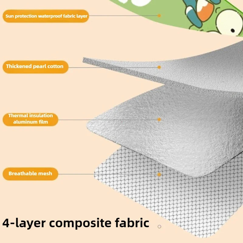 1pair Summer Motorcycle Handlebar Muffs Sun Protection Gloves