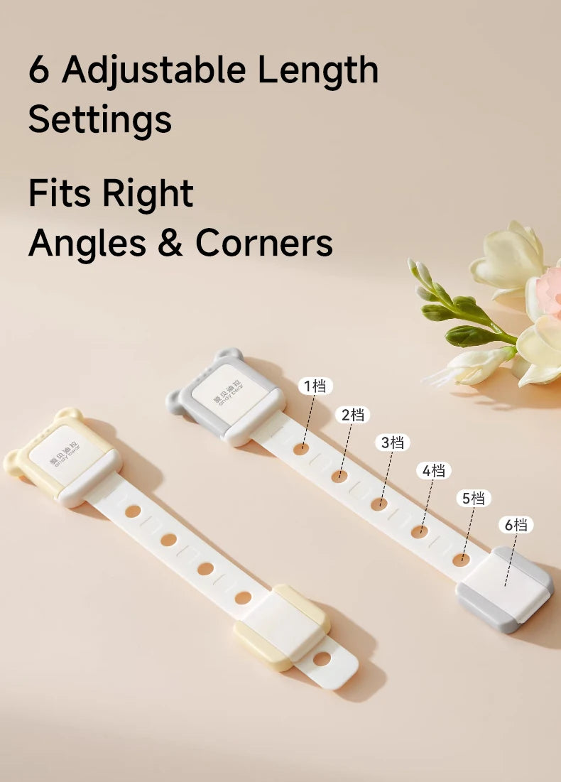 CowLost | aibedila-baby-safety-locks-adhesive-child-proof-cabinet-drawer-door-latches |11