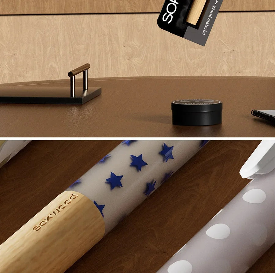 CowLost | product_id-kookei-gel-pen-with-oak-wood-handle-smooth-0-5mm-st-nib-fast-dry-ink-polka-dot-design-for-students-professionals |11