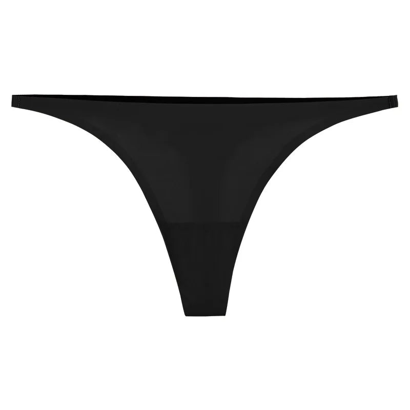 CowLost | product_id-no-trace-ice-silk-womens-g-string-thong-panties-s-l-invisible-comfort |11