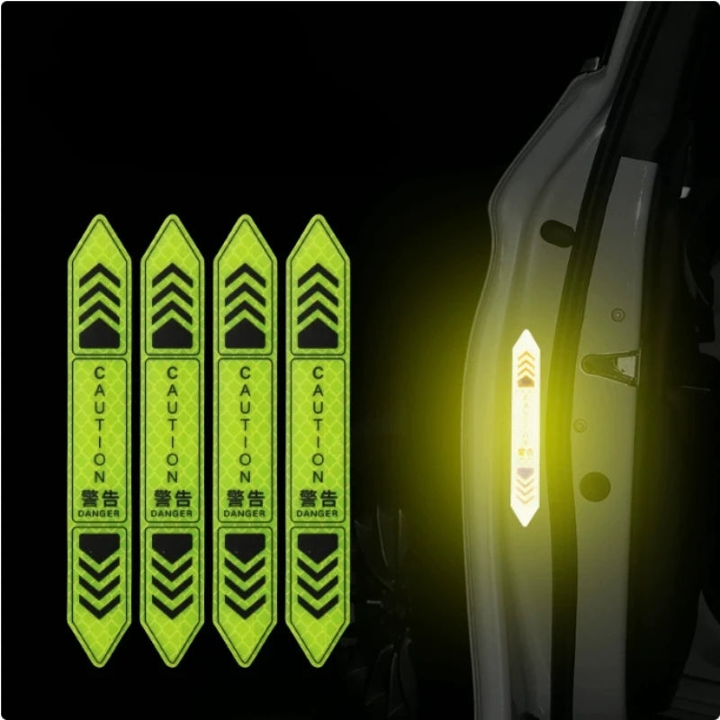 CowLost | vehicle-parts-accessories-4pcs-reflective-car-door-warning-stickers-for-night-safety |6