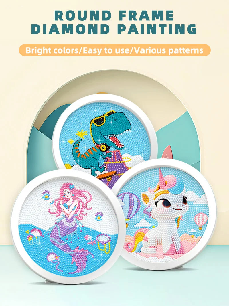 CowLost | product_id-diy-unicorn-mermaid-cartoon-diamond-painting-set-gift-home-decor-for-girls |5