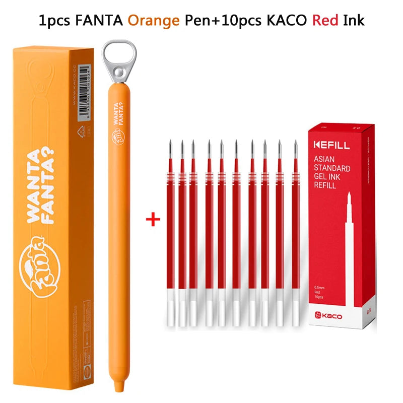 CowLost | product_id-kaco-fanta-collaboration-0-5mm-black-gel-pen-smooth-writing-for-study-office |32