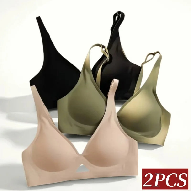 CowLost | product_id-2-pack-seamless-non-wire-deep-v-push-up-bras-for-women-comfortable-fit |2
