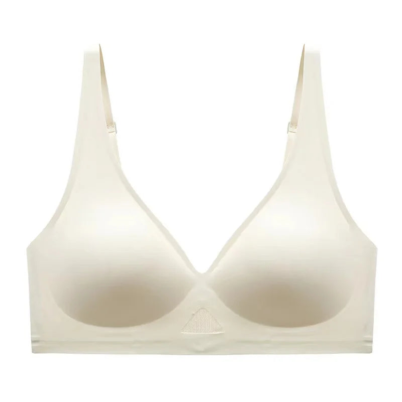CowLost | product_id-wireless-v-neck-seamless-push-up-bra-for-women-s-xl-comfortable-support |10