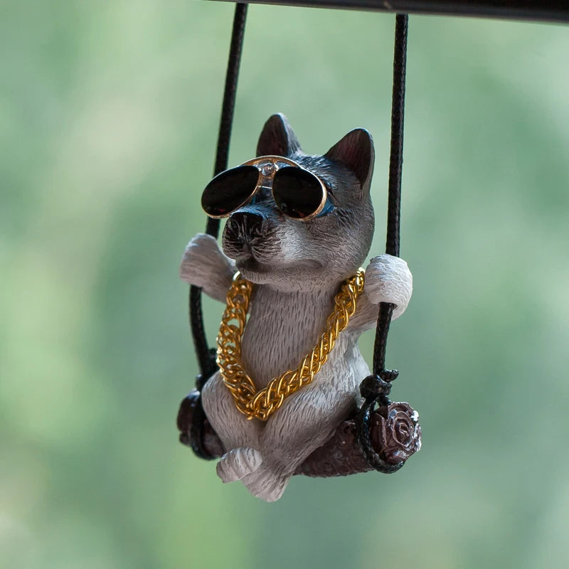 CowLost | product_id-resin-husky-dog-rearview-mirror-pendant-car-decoration-gift |3