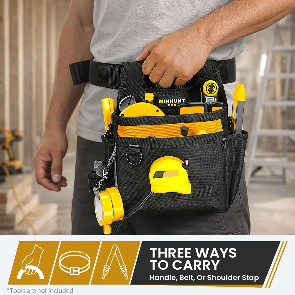 CowLost | product_id-winhunt-heavy-duty-tool-belt-pouch-with-adjustable-belt-and-multiple-pockets |1