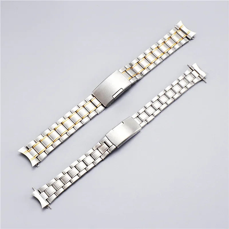 CowLost | product_id-curved-end-stainless-steel-metal-band-20mm-22mm-universal-replacement-strap-for-seiko-rolex-watches |3