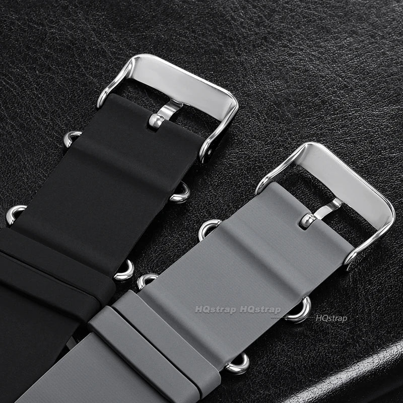 CowLost | 18mm-20mm-22mm-one-piece-silicone-strap-for-casio-soft-rubber-band-for-seiko-black-grey-men-women-replace-bracelet-accessories |13