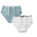 CowLost | product_id-2pcs-women-high-waist-cotton-briefs-tummy-control-breathable-m-2xl |16