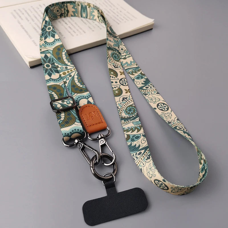 CowLost | uncategorized-adjustable-retro-pattern-crossbody-cell-phone-lanyard-with-card-gasket |21