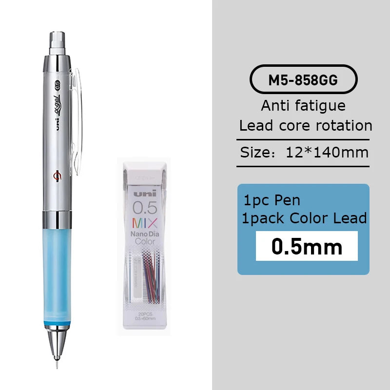 CowLost | product_id-japanese-uni-m5-858gg-kuru-toga-0-5mm-mechanical-pencil-soft-grip-smooth-writing |12