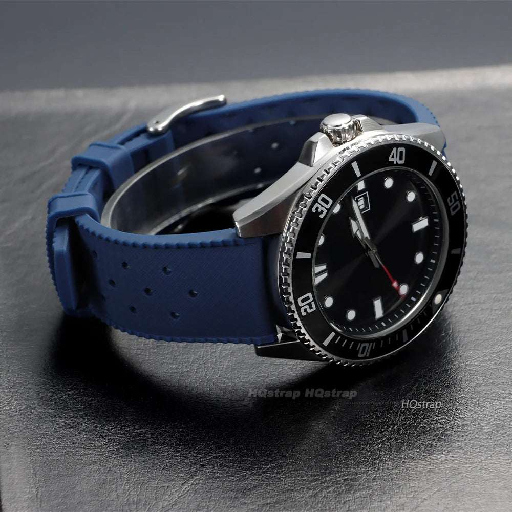 Universal Silicone Quick Release Watch Band for Seiko Omega 18mm 20mm 22mm