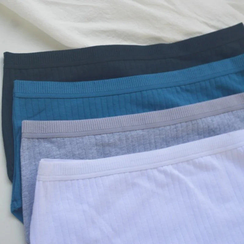 CowLost | product_id-3pcs-women-high-waist-cotton-briefs-tummy-control-breathable-underwear-m-xxl |5