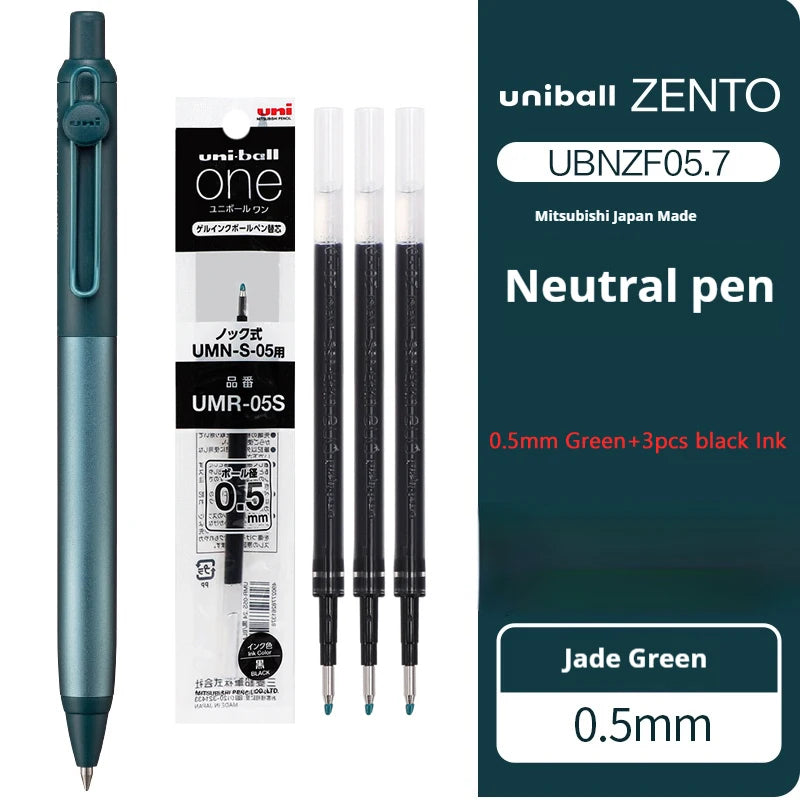 CowLost | product_id-uni-zento-flow-metal-grip-gel-pen-0-38-0-5mm-black-ink-smooth-writing-for-business-journals |28