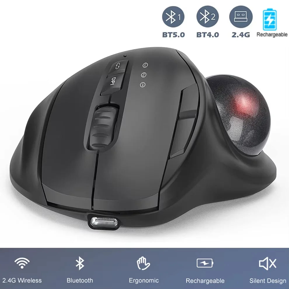 CowLost | product_id-jomaa-2400dpi-rechargeable-vertical-ergonomic-trackball-mouse-with-2-4g-bluetooth-and-eva-case-for-laptop-ipad-macbook |19