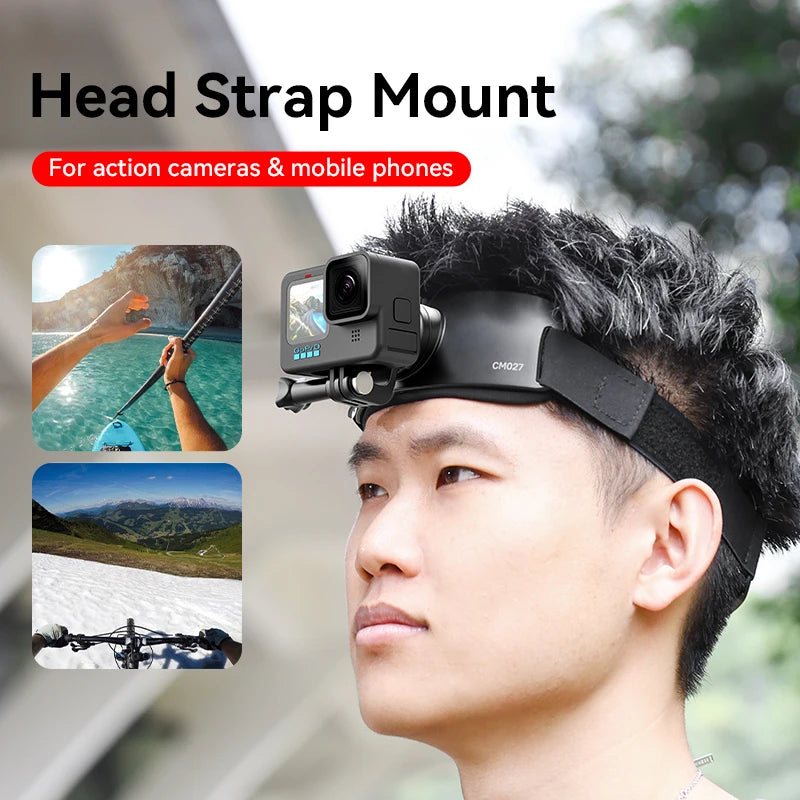 CowLost | ulanzi-head-strap-mount-for-action-camera-smartphone-gopro-12-11-10-9-8-7 |2