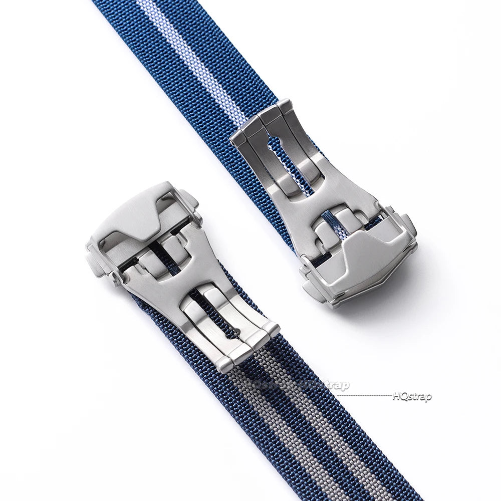 CowLost | product_id-20mm-ribbed-nylon-sport-strap-with-stainless-steel-buckle-for-omega-swatch-moonswatch-replacement |6