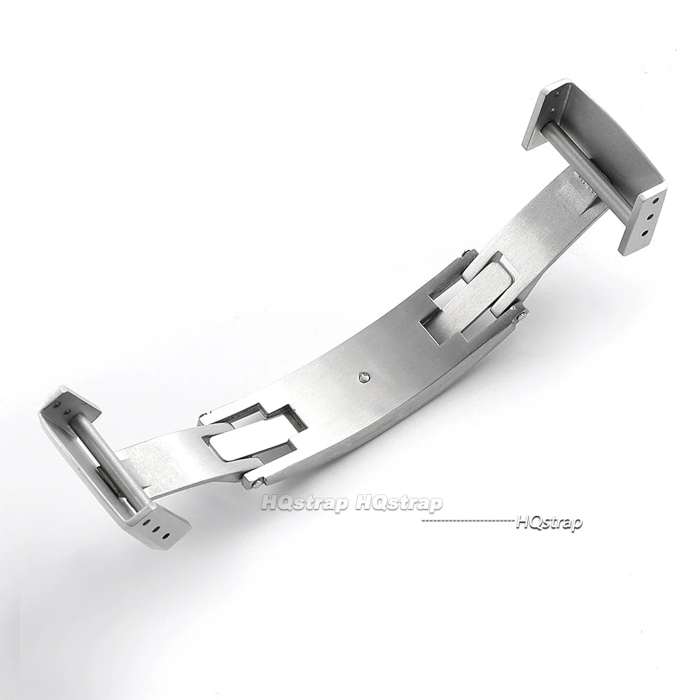 CowLost | product_id-stainless-steel-double-click-butterfly-buckle-16mm-20mm-for-rubber-watch-strap-replacement |11