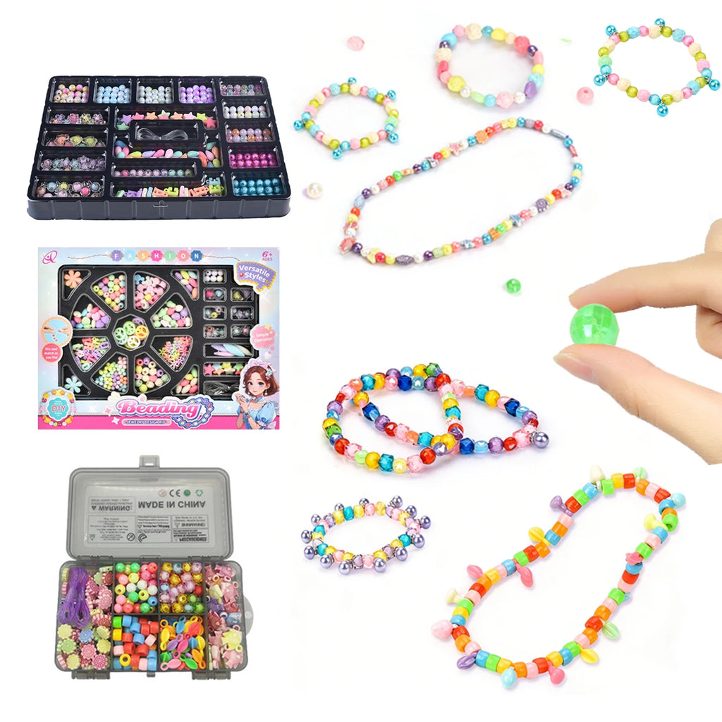 CowLost | product_id-diy-handmade-beaded-toy-set-for-bracelets-necklaces-gifts-for-girls |3