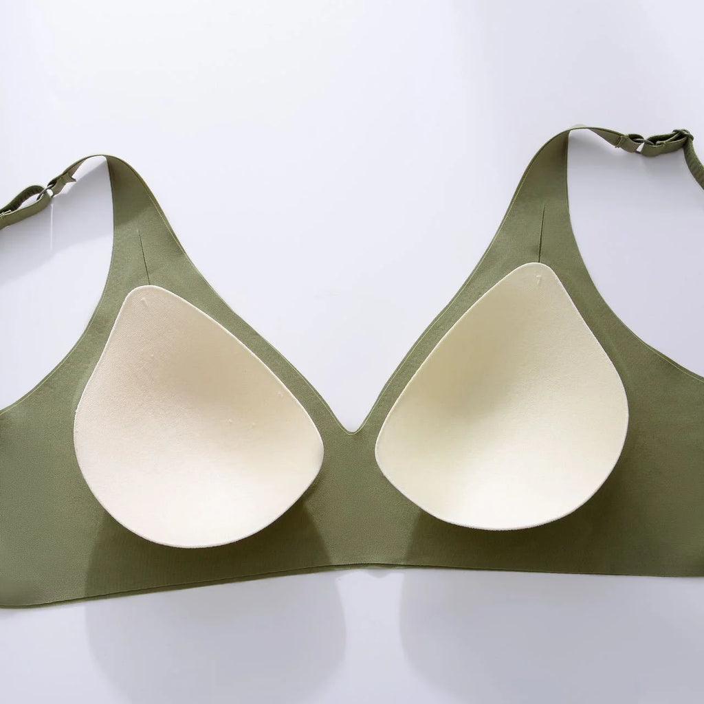 CowLost | 3pcs-set-seamless-bras-wire-free-brassiere-women-underwear-female-sexy-lingerie-plunge-underwear-sleepwears-intimates |4