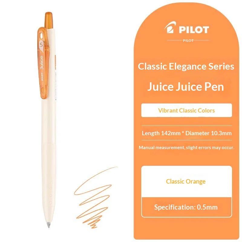CowLost | product_id-pilot-juice-0-5mm-fine-gel-pens-soft-pastel-vintage-classics-clear-barrel-for-writing-illustration |33