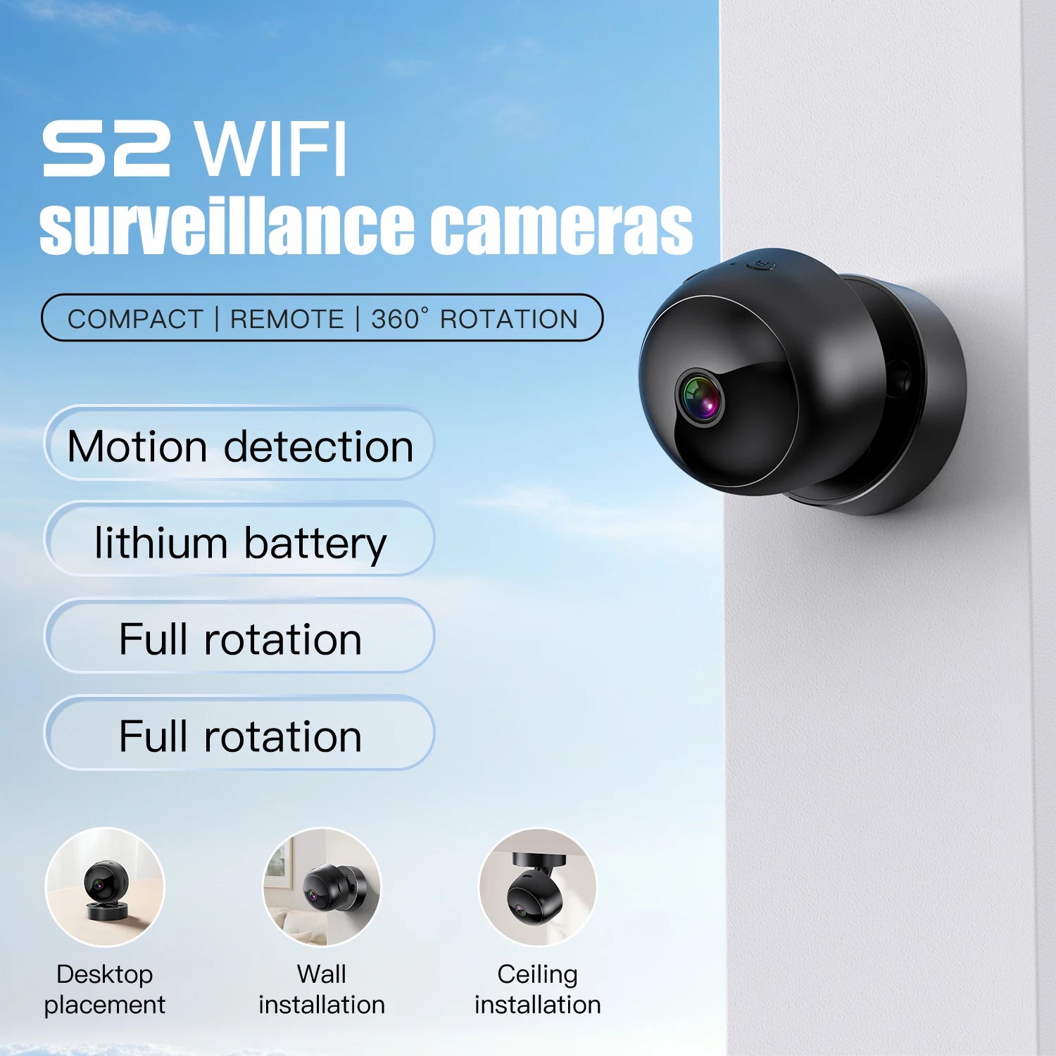 CowLost | product_id-vesafe-2-4g-wifi-mini-1080p-hd-wireless-remote-monitoring-camera-with-tf-card-support |3