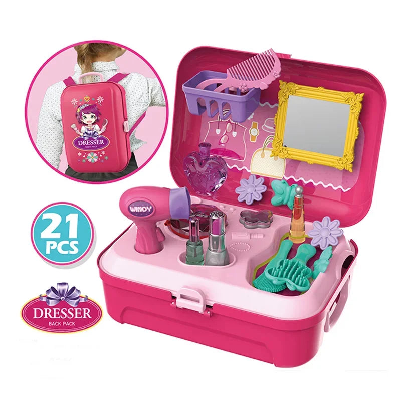 Hot Baby Miniature Plastic Kitchen Pretend Play Food Toy Set with Music and Light for Kids