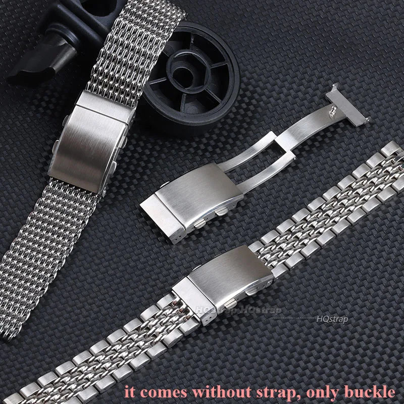 CowLost | watch-bands-product_id-316l-stainless-steel-adjustable-folding-buckle-for-seiko-18mm-20mm-22mm-double-lock-clasp |3