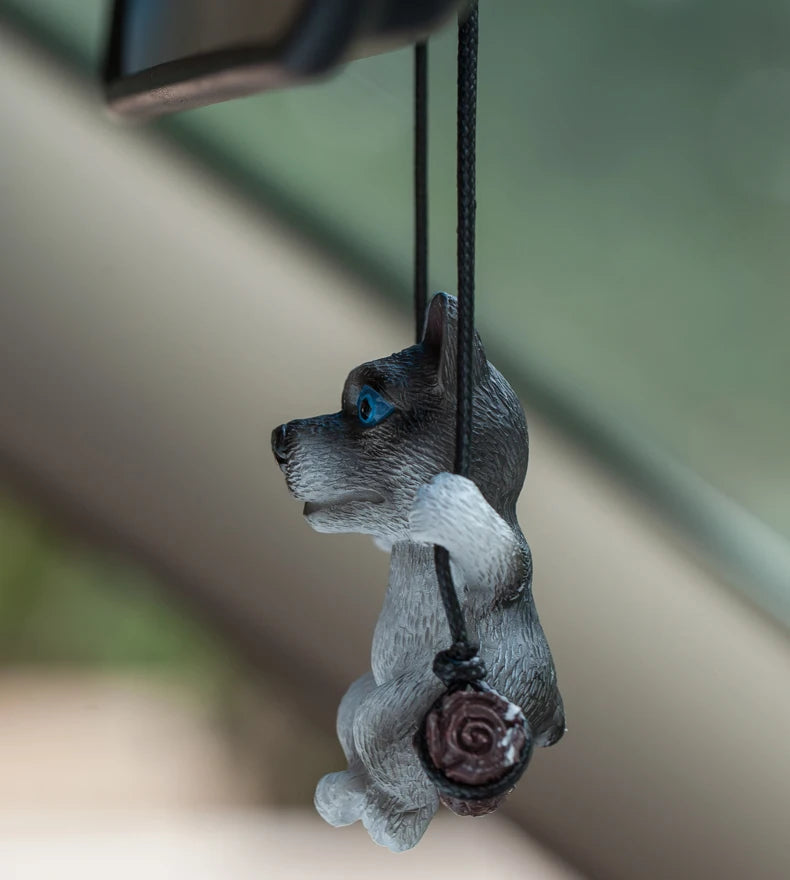 CowLost | product_id-resin-husky-dog-rearview-mirror-pendant-car-decoration-gift |12