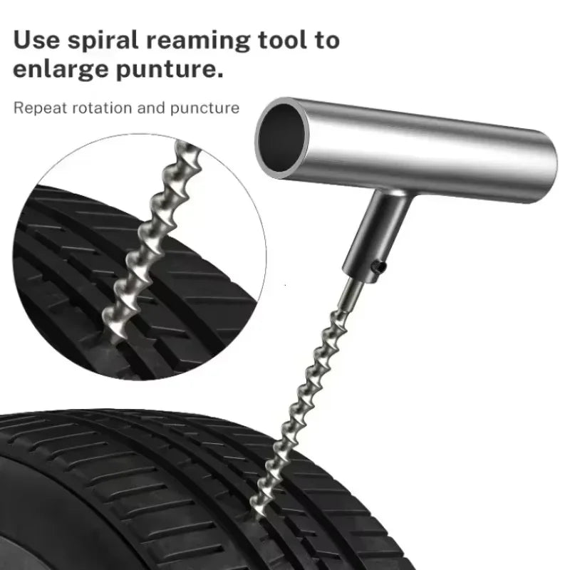 CowLost | 33-57pcs-auto-tire-repair-set-puncture-repair-tools |9