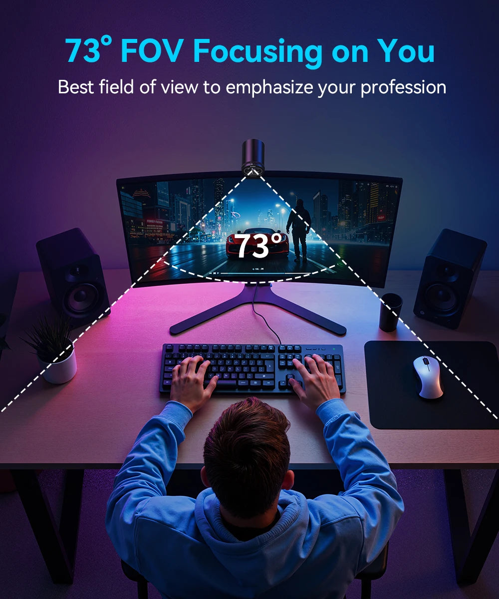 CowLost | webcam-4k-streaming-web-camera-1080p-60fps-usb-camera-emeet |14