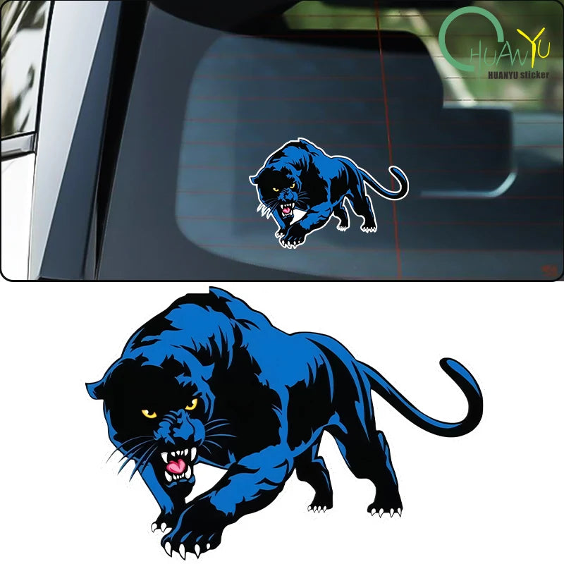CowLost | cartoon-3d-car-sticker-animal-black-panther |1