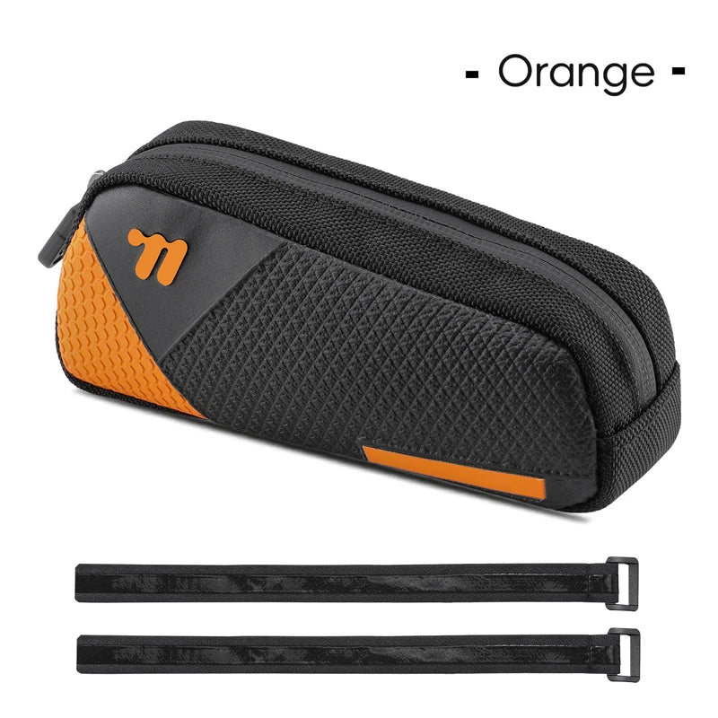 CowLost | west-biking-mini-bike-bag-0-6l-portable-bicycle-top-tube-bag-pu-waterproof-lightweight-triangle-bag-mtb-road-bike-accessories |24