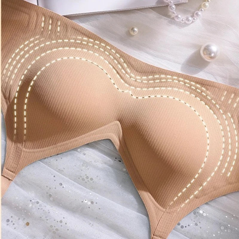 CowLost | product_id-women-s-seamless-no-wire-lifting-bra-gathered-anti-sagging-no-trace |3