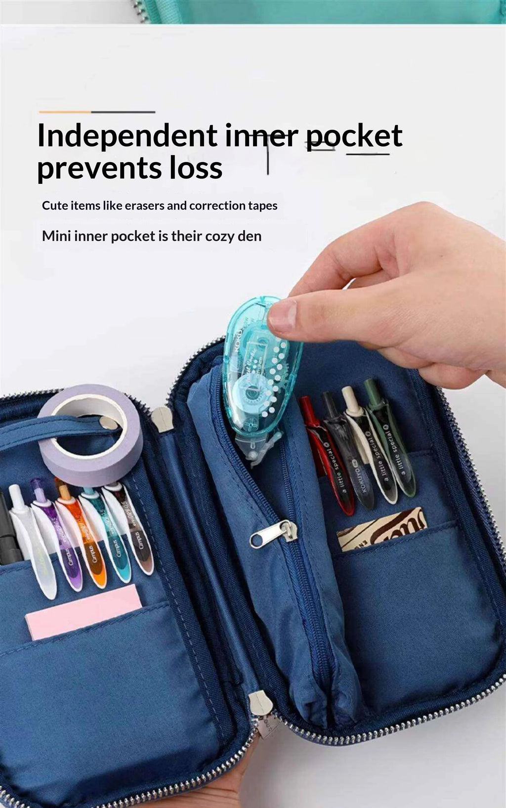 CowLost | product_id-japanese-kokuyo-corduroy-pencil-case-durable-pen-bag-for-school-office-supplies |10