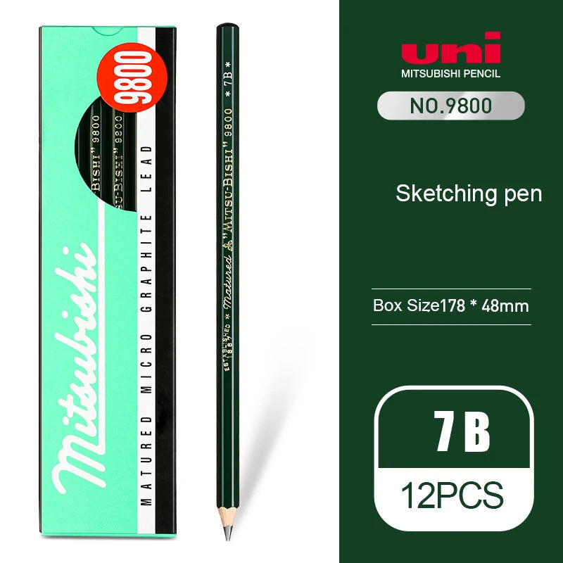 CowLost | product_id-uni-japanese-12pcs-9800-hb-14b-professional-sketch-pencil-set |28