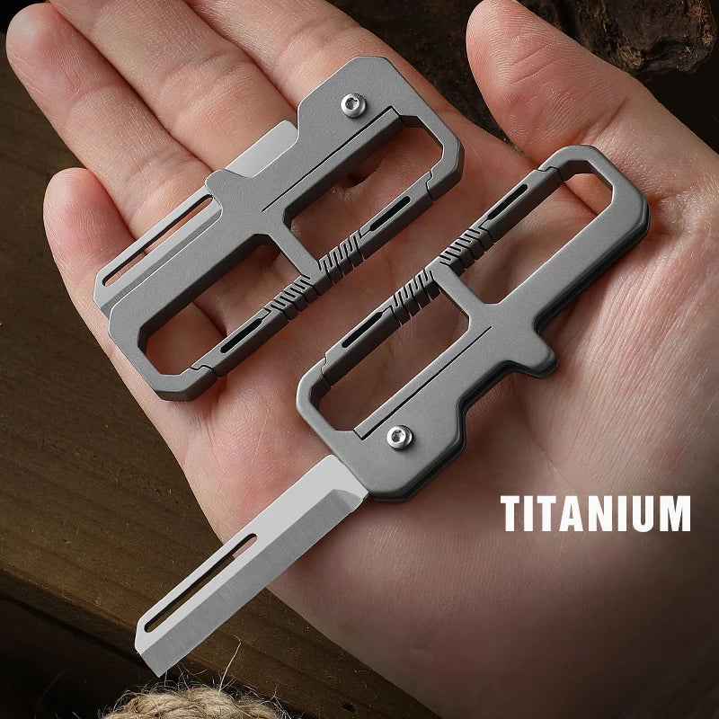 CowLost | uncategorized-yesisok-titanium-alloy-folding-keychain-knife-d2-blade |5