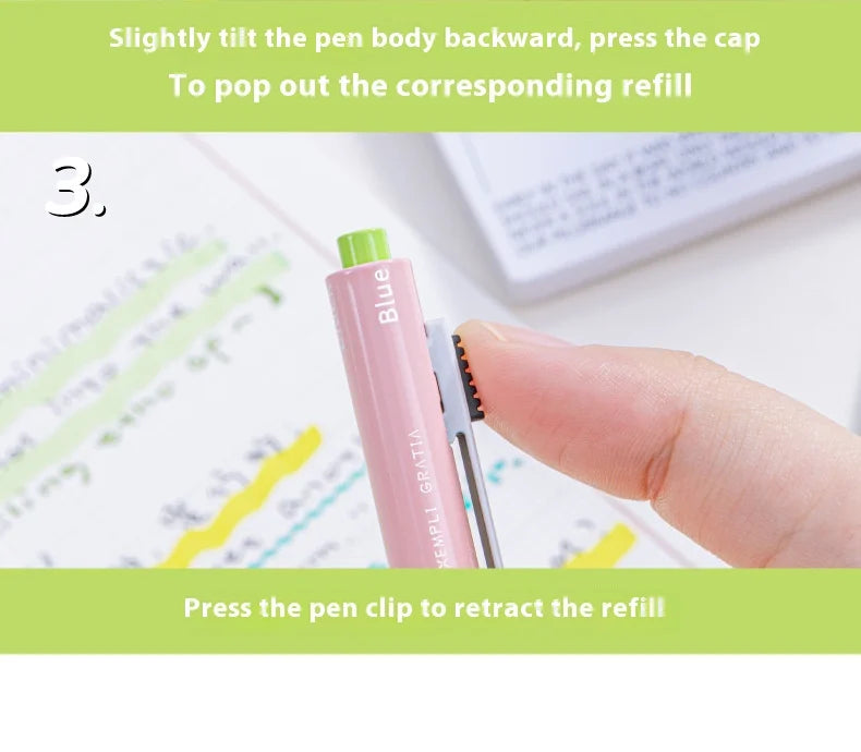 CowLost | product_id-black-technology-4-in-1-gravity-pen-with-metal-grip-multi-color-gel-ink-mechanical-pencil-for-school-and-office |11