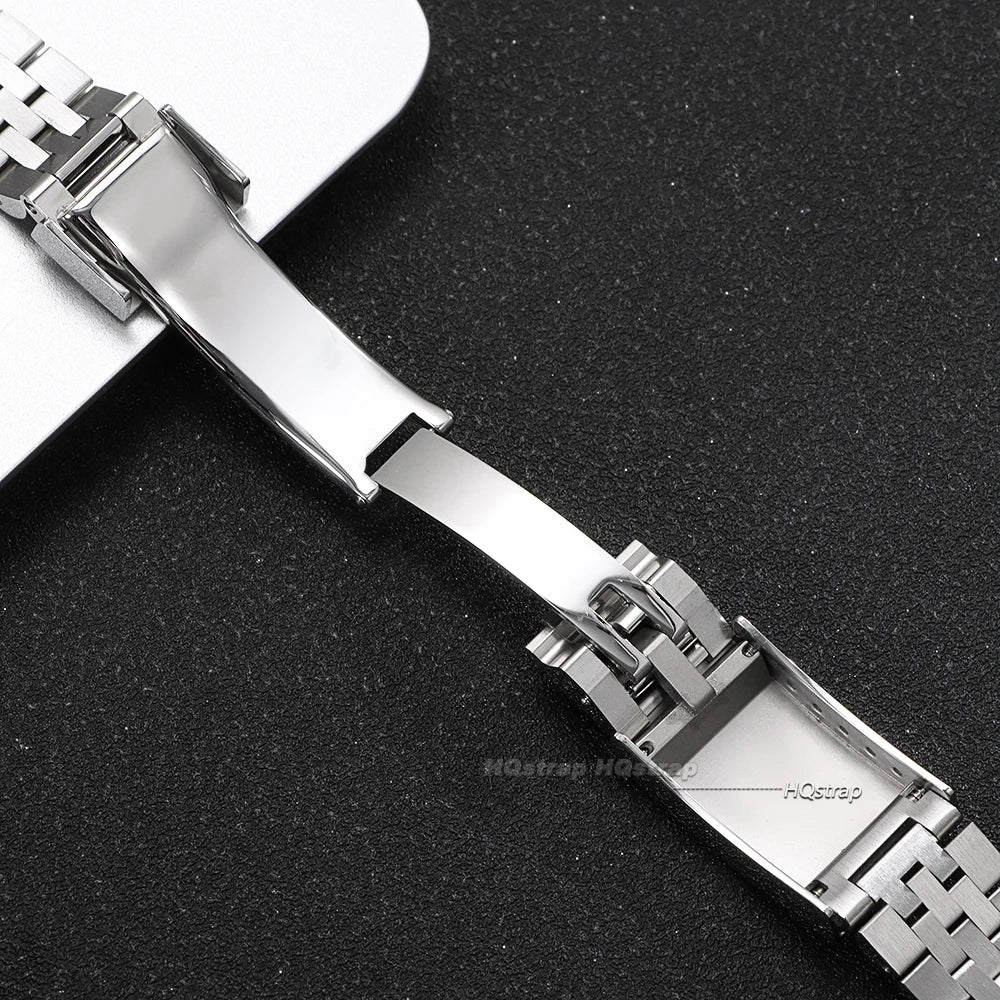 CowLost | product_id-20mm-22mm-stainless-steel-curved-end-jubilee-watch-strap-for-rolex-daytona-submariner |3
