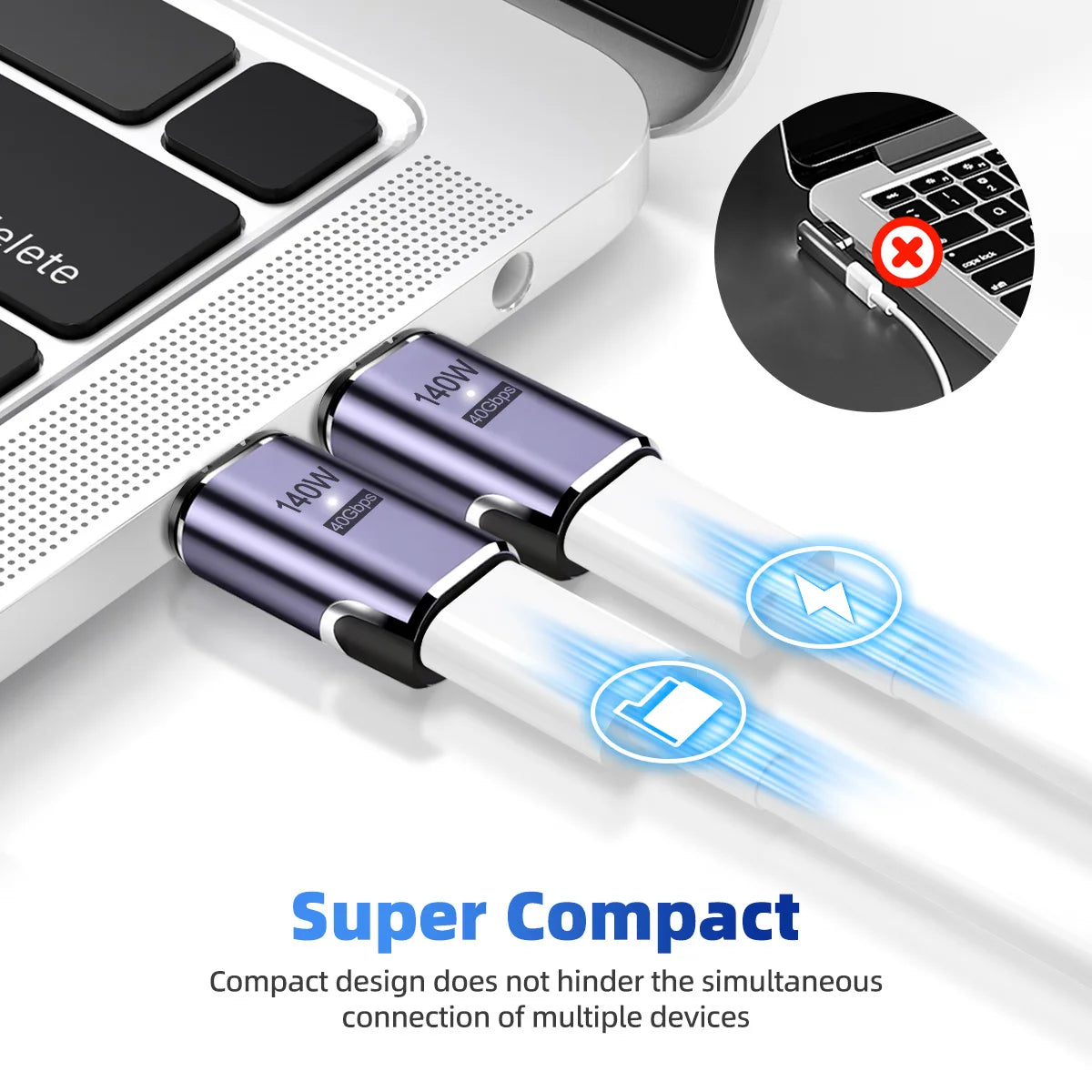 CowLost | product_id-24pins-usb4-0-magnetic-type-c-otg-adapter-140w-fast-charge-40gbps-8k-60hz-for-macbook-pro-xiaomi-samsung |18
