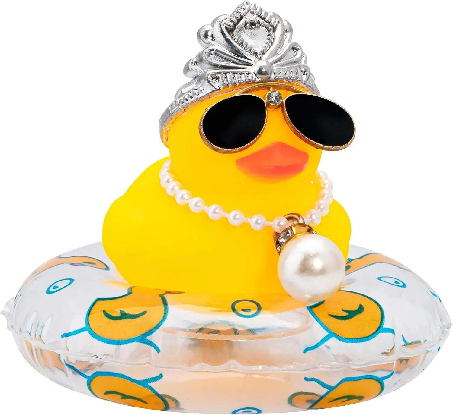 CowLost | product_id-car-rubber-duck-dashboard-ornament-with-pearl-necklace-and-crown-for-jeeps |34